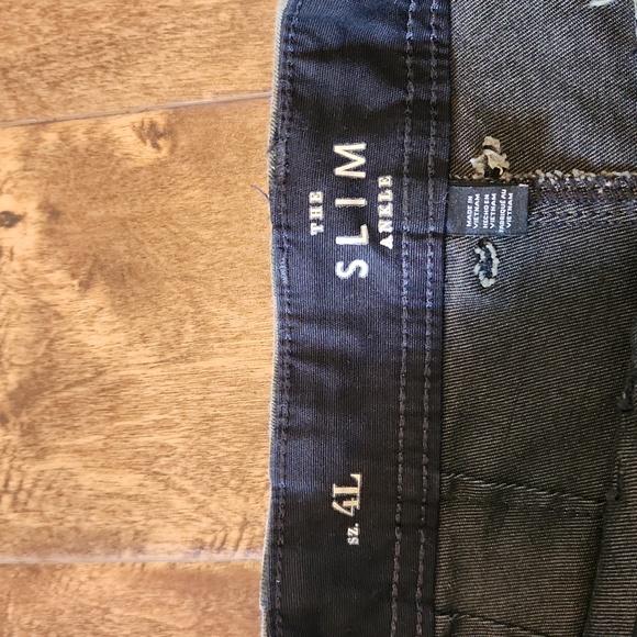 White House Black Market Slim Ankle Camo Jeans With Ankle Zippers - Picture 5 of 10